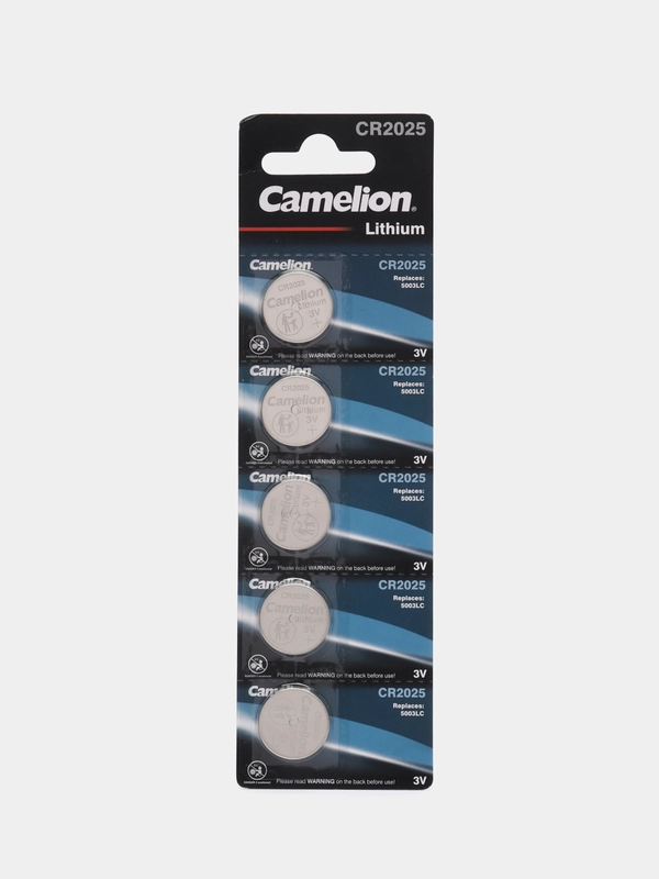 Батарейки Camelion CR2025 литиевые, 3V