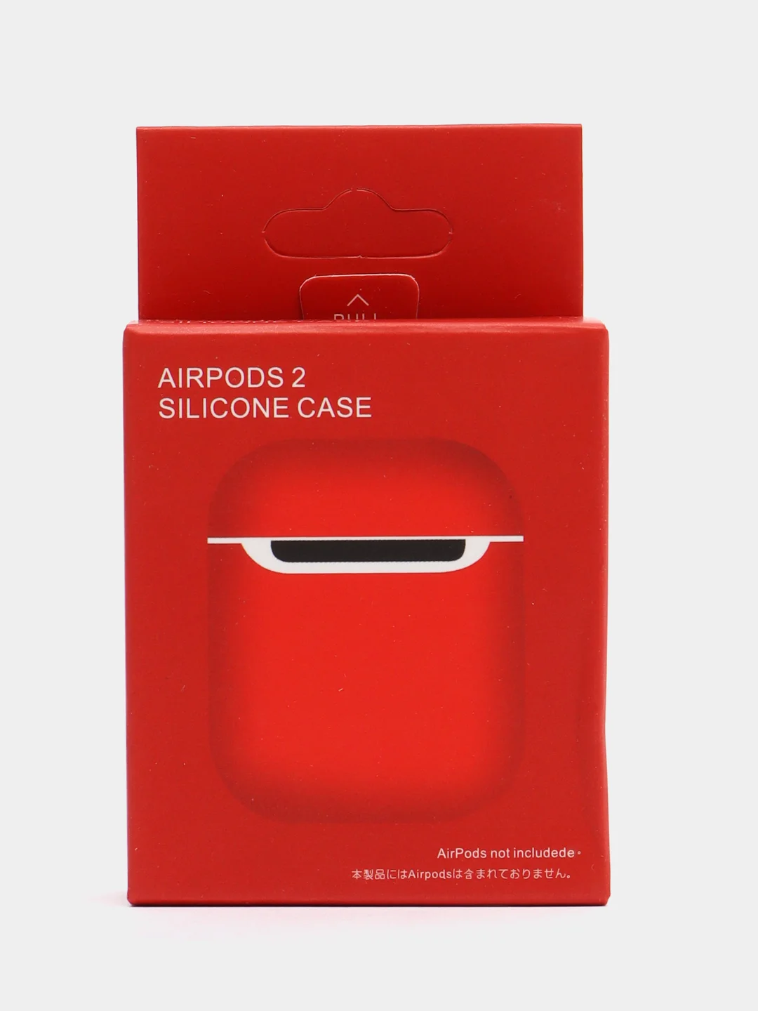 Красный силиконовый чехол для наушников AirPods 2, 3, Pro, Pro 2