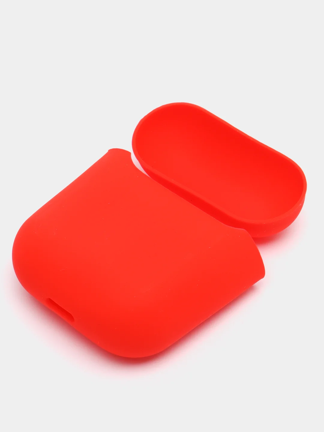 Красный силиконовый чехол для наушников AirPods 2, 3, Pro, Pro 2