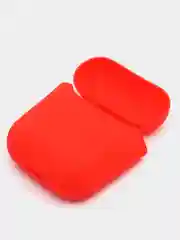 Красный силиконовый чехол для наушников AirPods 2, 3, Pro, Pro 2