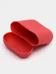 Пастельно-коралловый силиконовый чехол для наушников AirPods 2, 3, Pro, Pro 2