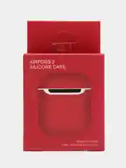 Пастельно-коралловый силиконовый чехол для наушников AirPods 2, 3, Pro, Pro 2