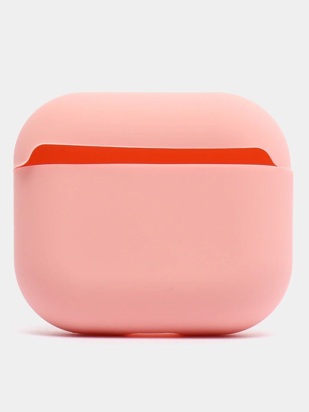 Розовый силиконовый чехол для наушников AirPods 2, 3, Pro, Pro 2