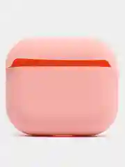 Розовый силиконовый чехол для наушников AirPods 2, 3, Pro, Pro 2
