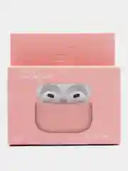 Розовый силиконовый чехол для наушников AirPods 2, 3, Pro, Pro 2