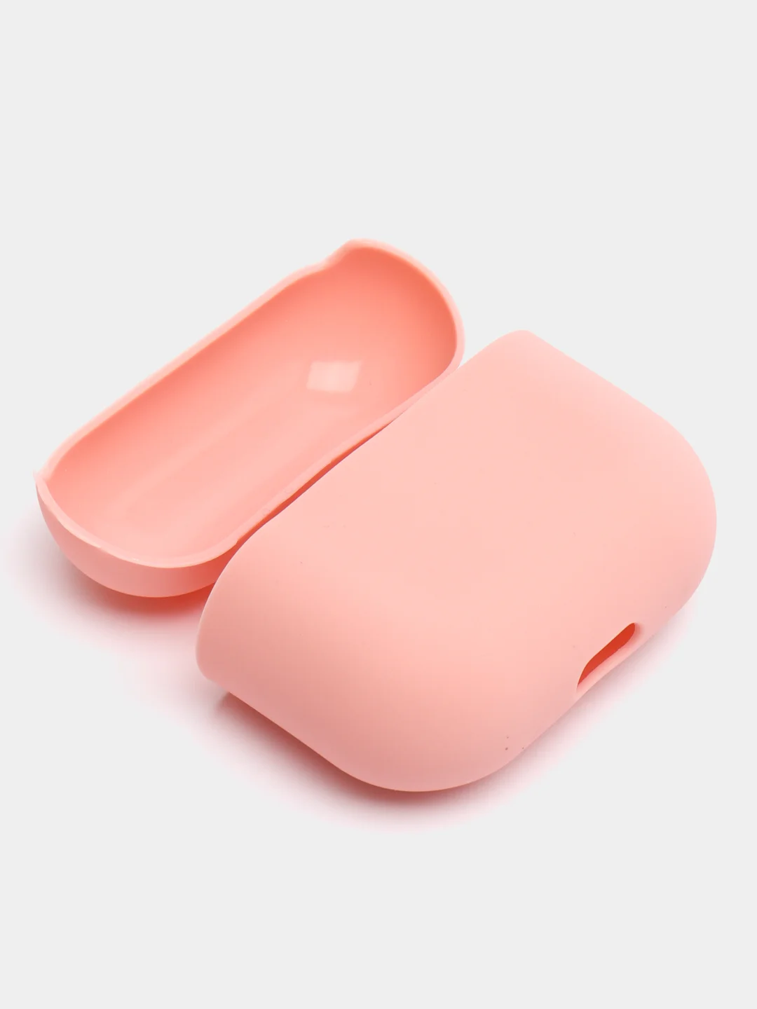 Розовый силиконовый чехол для наушников AirPods 2, 3, Pro, Pro 2