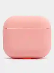 Розовый силиконовый чехол для наушников AirPods 2, 3, Pro, Pro 2