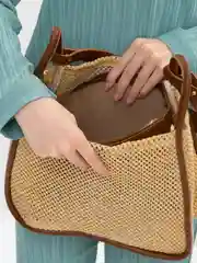 Шоколадный сумка на плечо, большая, базовая, тоут, шоппер