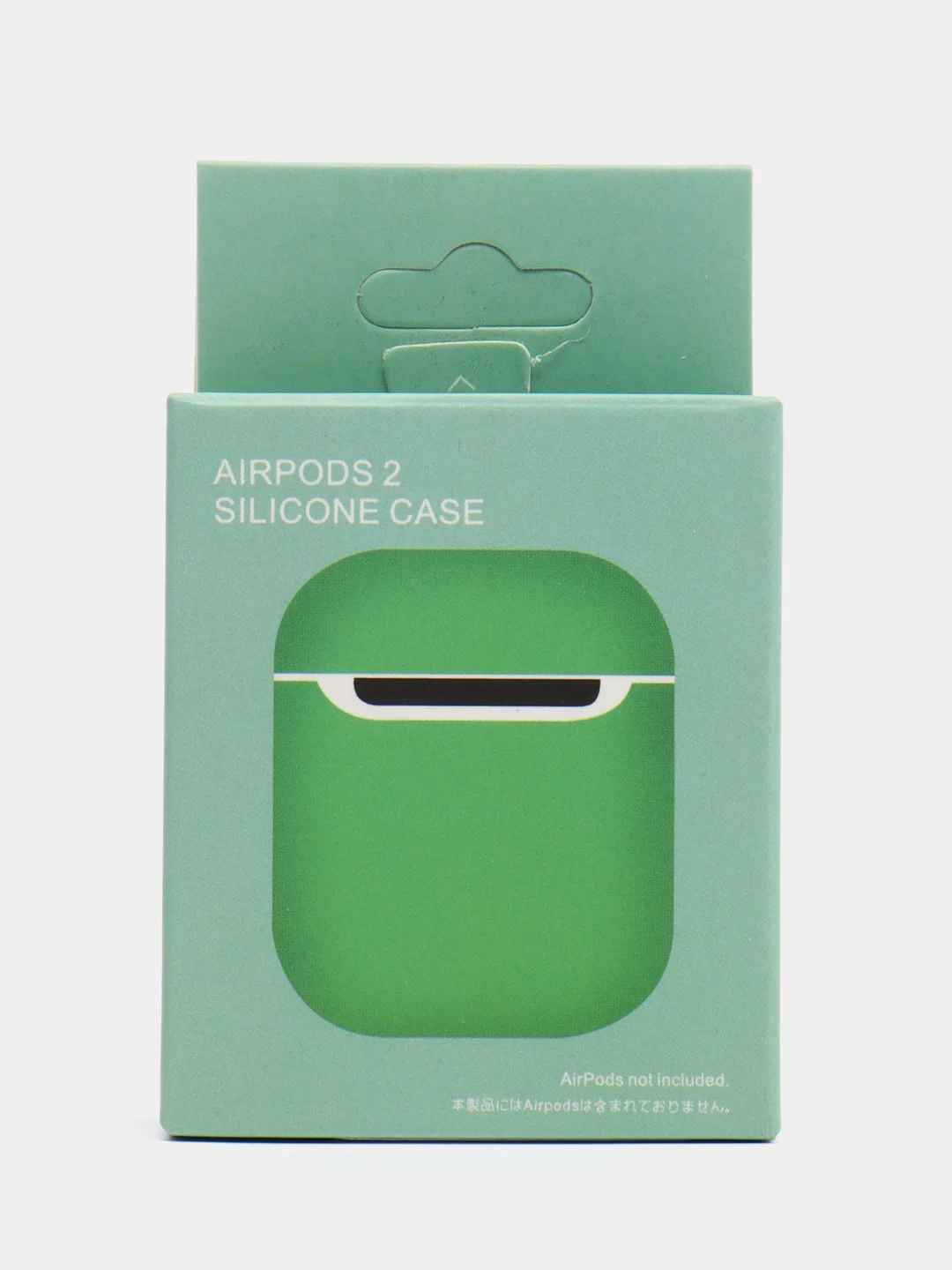 Салатовый силиконовый чехол для наушников AirPods 2, 3, Pro, Pro 2