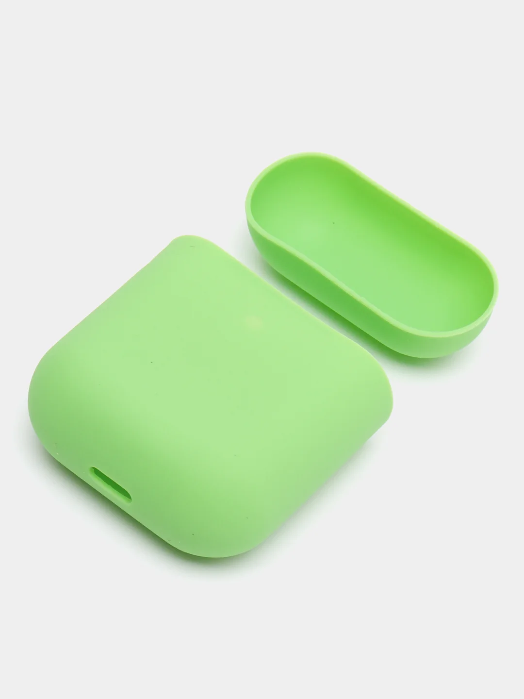 Салатовый силиконовый чехол для наушников AirPods 2, 3, Pro, Pro 2