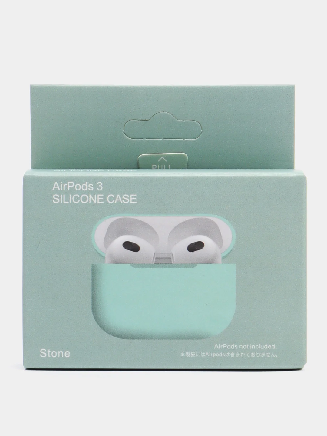 Тёмно-бирюзовый силиконовый чехол для наушников AirPods 2, 3, Pro, Pro 2