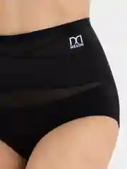 Черный трусы женские подтягивающие, высокая посадка, корректирующие