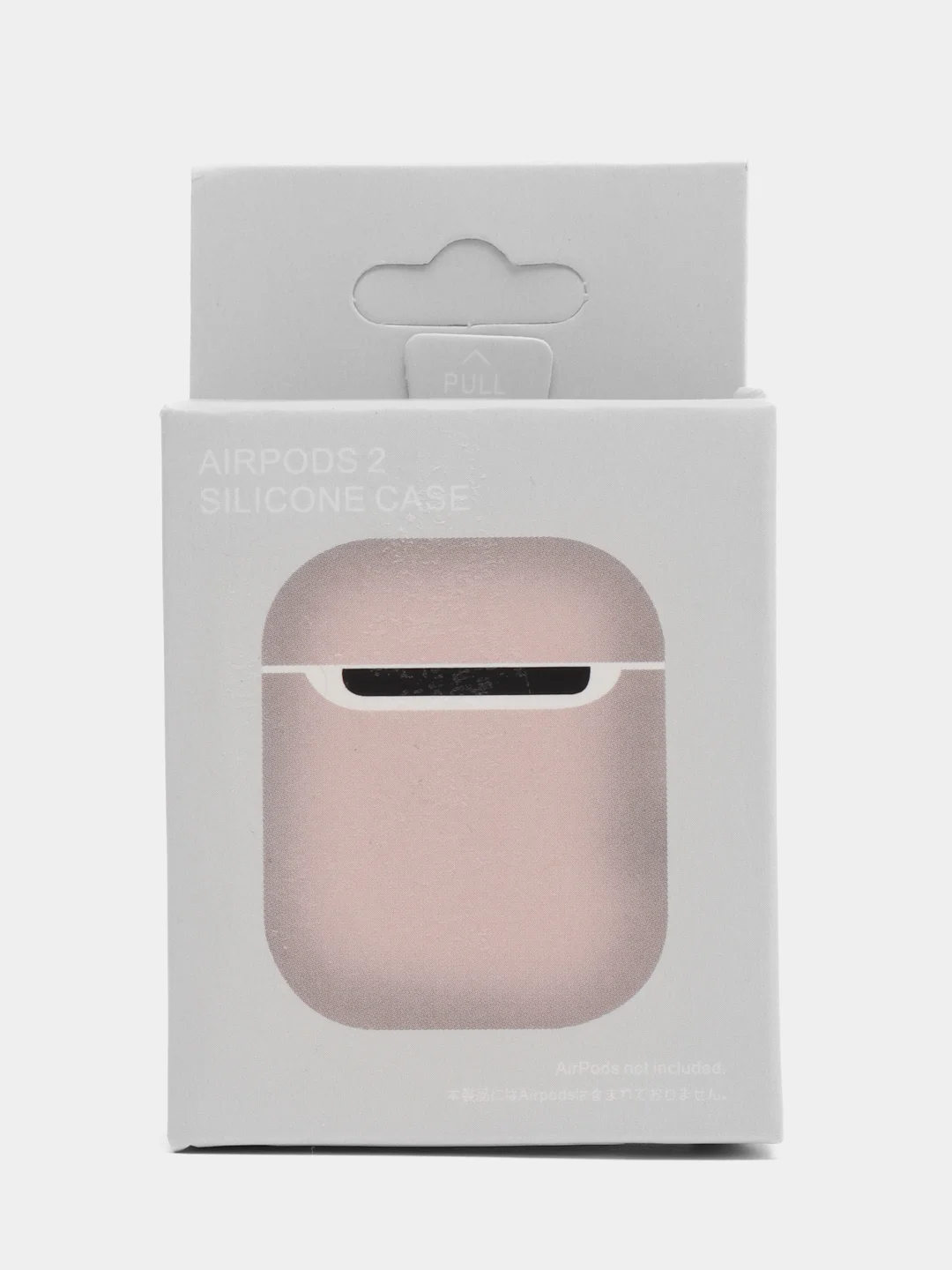 Бежевый силиконовый чехол для наушников AirPods 2, 3, Pro, Pro 2