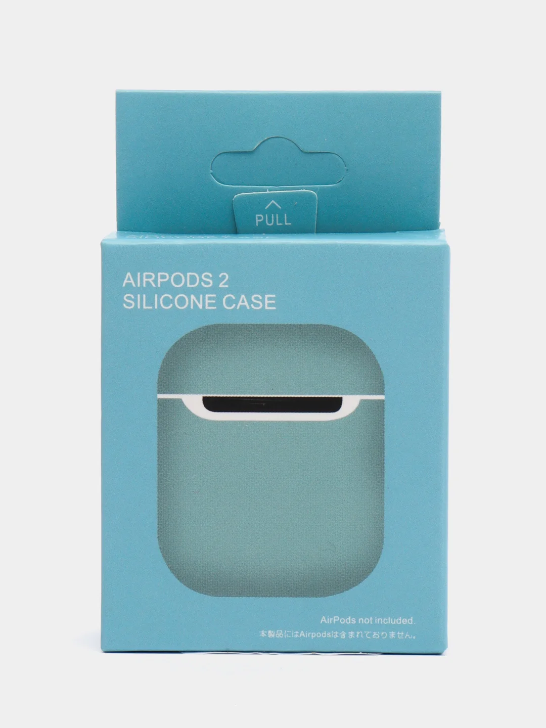 Бирюзовый силиконовый чехол для наушников AirPods 2, 3, Pro, Pro 2