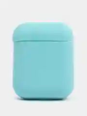 Бирюзовый силиконовый чехол для наушников AirPods 2, 3, Pro, Pro 2
