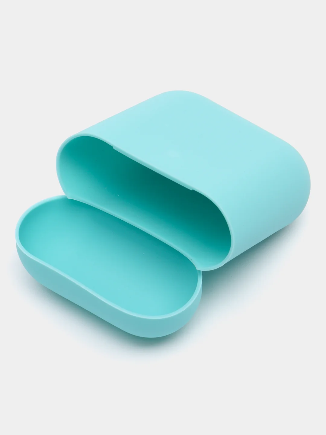 Бирюзовый силиконовый чехол для наушников AirPods 2, 3, Pro, Pro 2