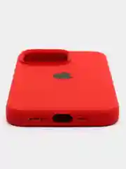 Красный чехол Silicone Case iPhone 6 / 6+ / 7+ / 8+/ X /XS /XR /11/12/12Pro/13 / 13 Pro Max/ 7 /8
