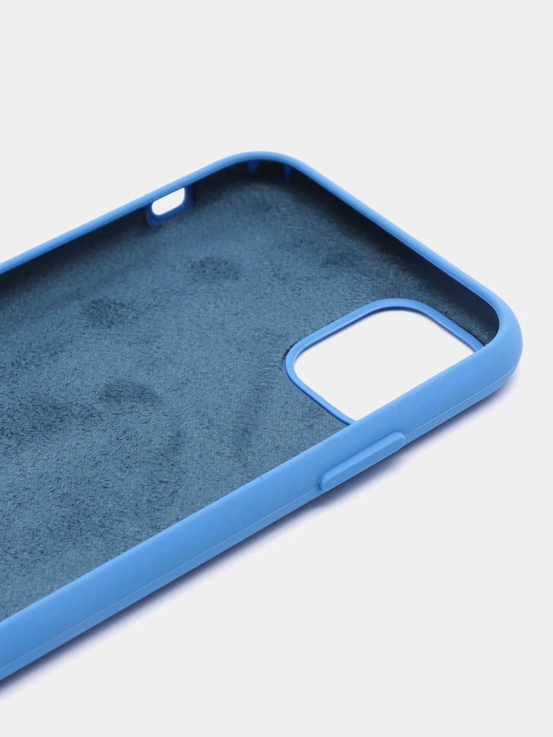 Синий чехол Silicone Case iPhone 6 / 6+ / 7+ / 8+/ X /XS /XR /11/12/12Pro/13 / 13 Pro Max/ 7 /8