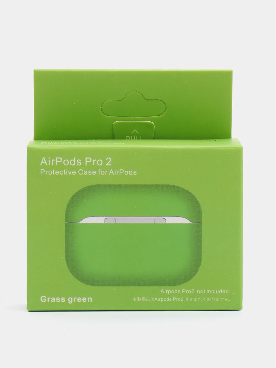 Лайм силиконовый чехол для наушников AirPods 2, 3, Pro, Pro 2