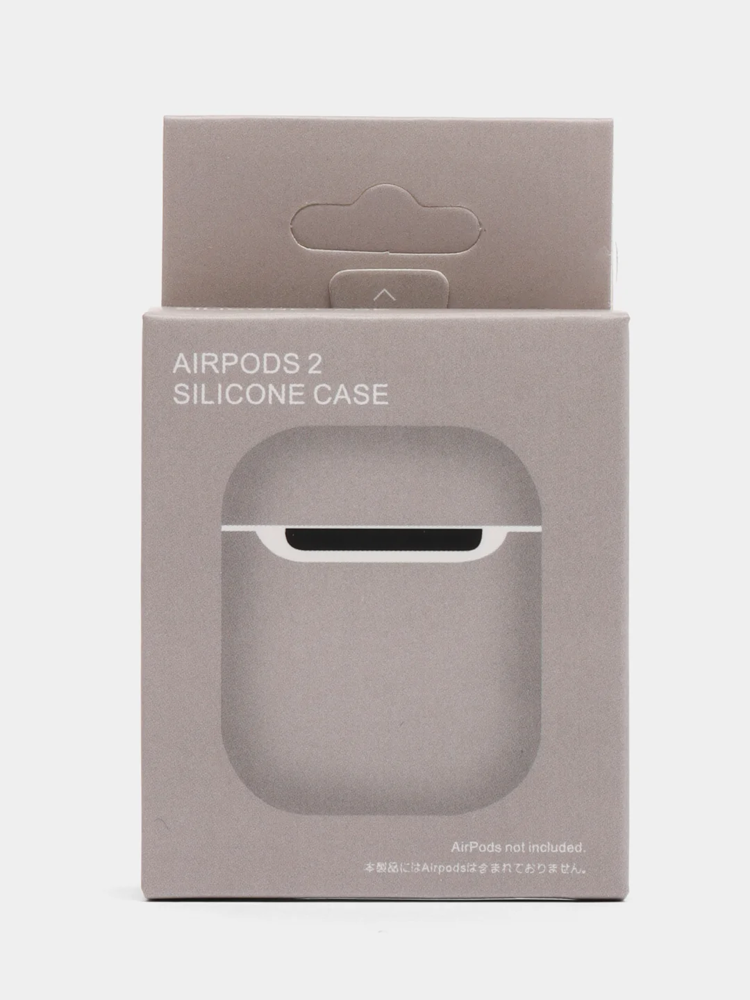 Светло-бежевый силиконовый чехол для наушников AirPods 2, 3, Pro, Pro 2