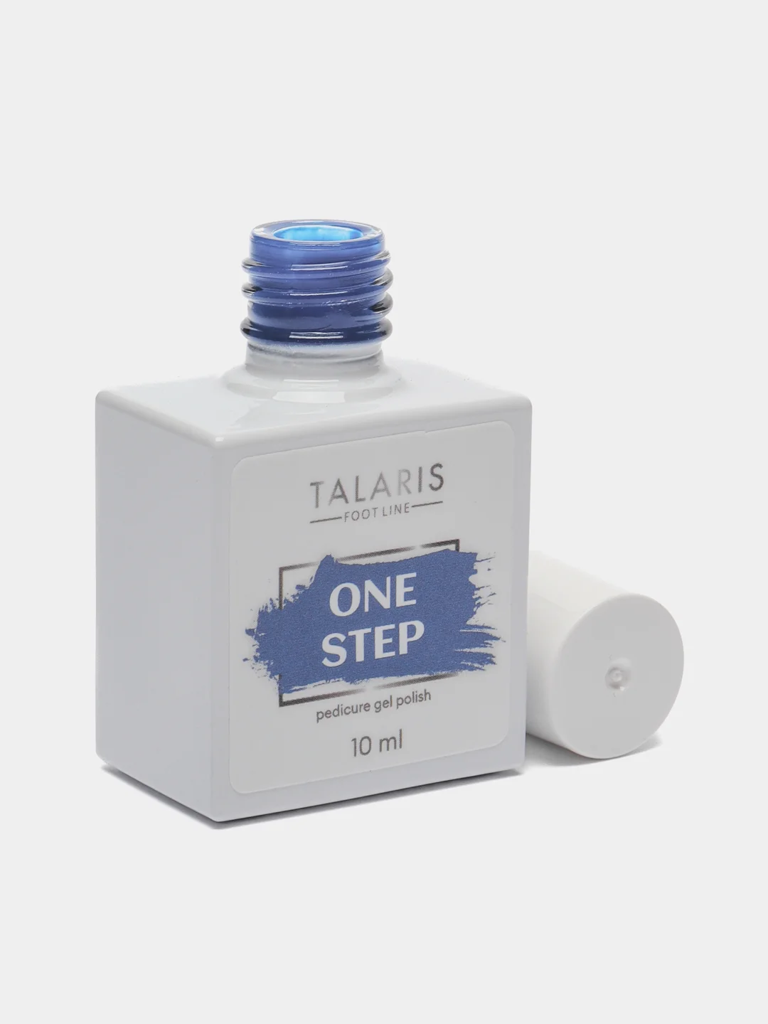Синий гель-лак однофазный для педикюра/гель лак для педикюра ONE STEP Pedicure gel polish, 10 мл