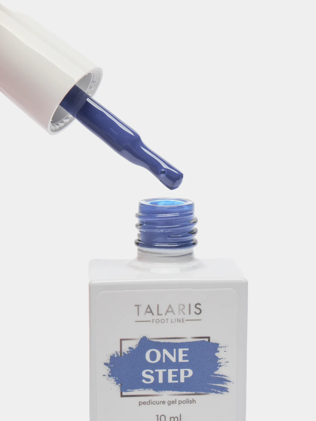 Синий гель-лак однофазный для педикюра/гель лак для педикюра ONE STEP Pedicure gel polish, 10 мл