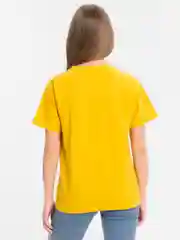 Горчичный футболка женская, мужская базовая, больших размеров, oversize, хлопковая