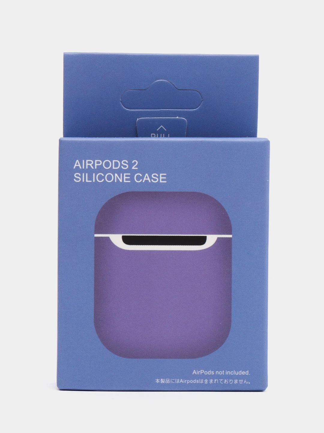 Светло-синий силиконовый чехол для наушников AirPods 2, 3, Pro, Pro 2