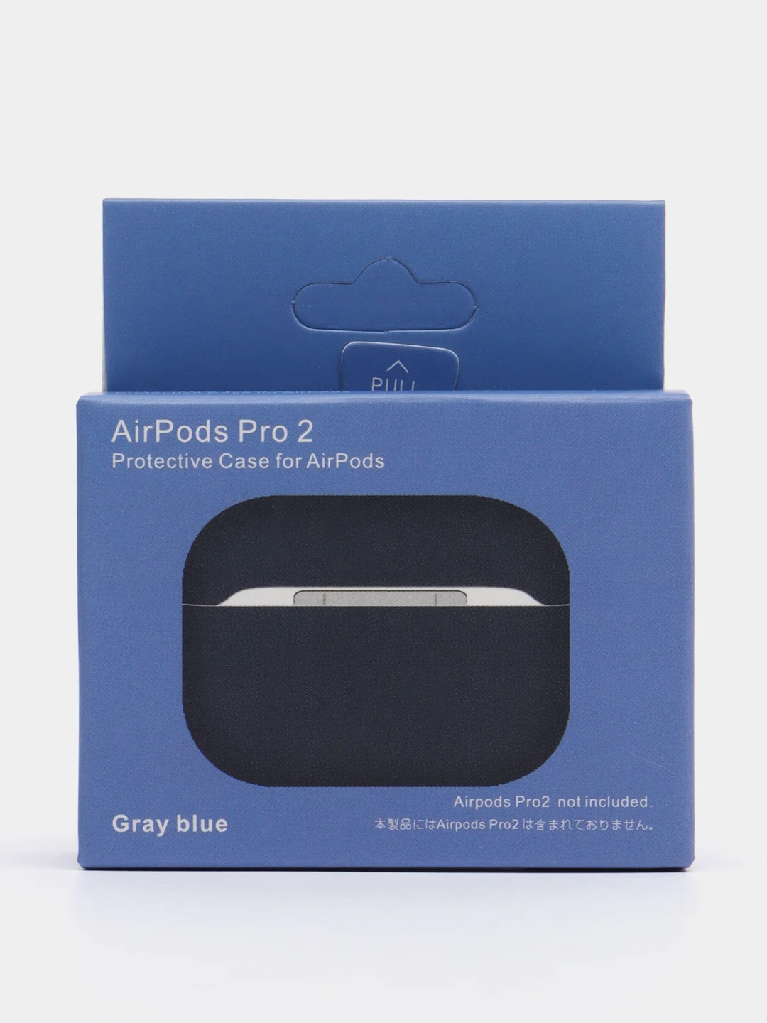 Синий силиконовый чехол для наушников AirPods 2, 3, Pro, Pro 2