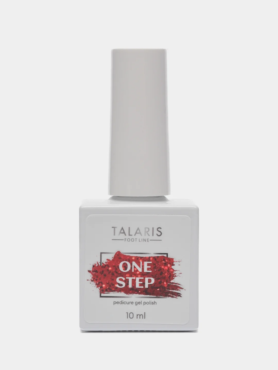 Рыжий гель-лак однофазный для педикюра/гель лак для педикюра ONE STEP Pedicure gel polish, 10 мл
