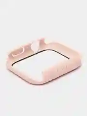 Кремовый бампер с защитным стеклом для Apple Watch 38/40/41/42/44/45/49