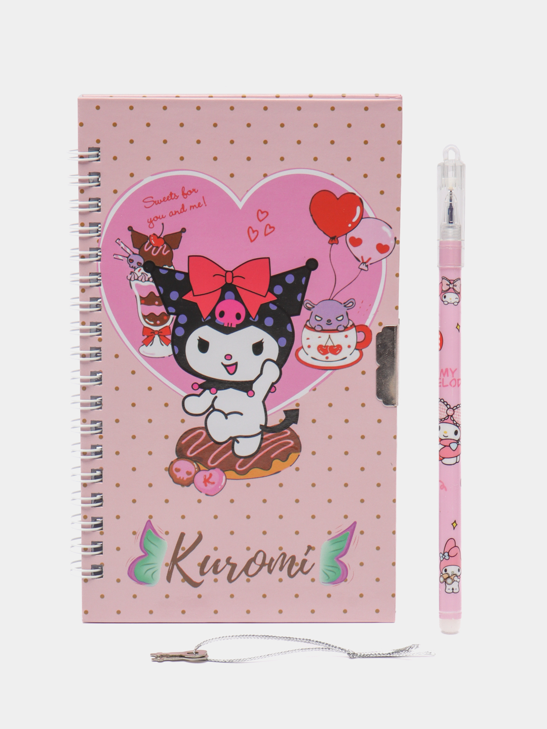 Блокнот Куроми и ручка Пиши-стирай  по цене 300 ₽ в интернет .