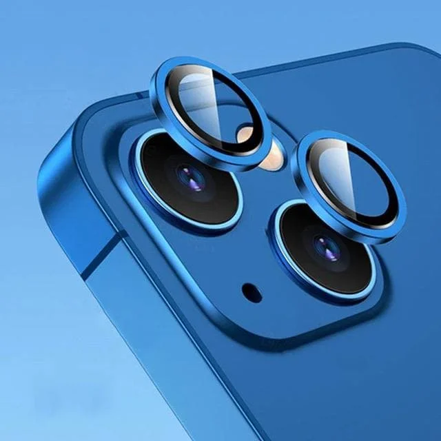 Синий защитное стекло/линзы на камеру iPhone