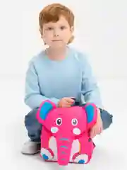 Вишнёвый рюкзак детский в садик, рюкзак дошкольный для малышей, рюкзак динозавр, дракон, слон