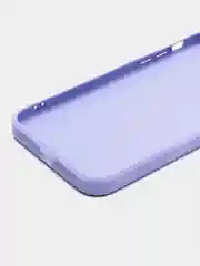 Лавандовый чехол стеклянный для iPhone (Айфон) 11 с защитой камеры