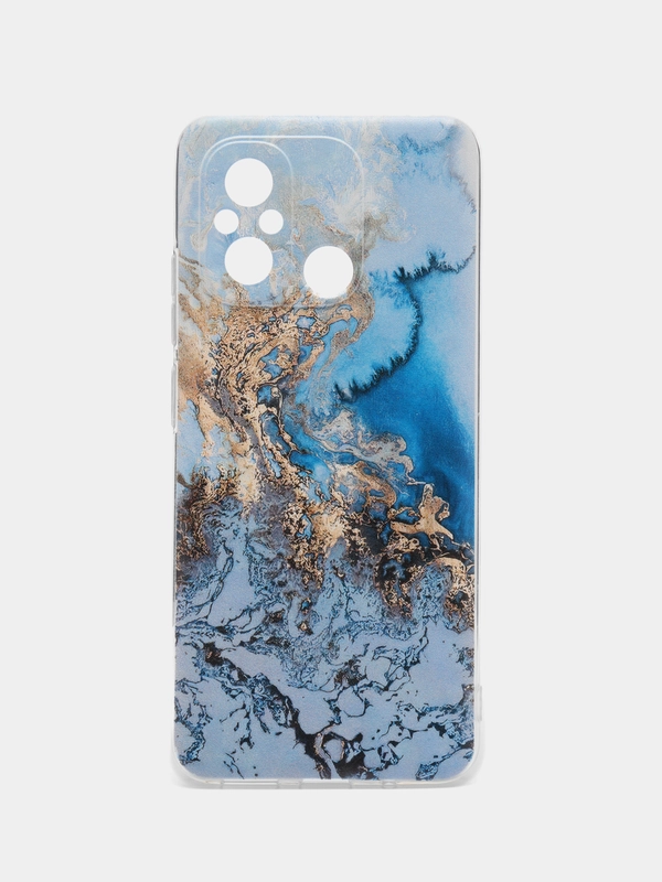Силиконовый чехол на Xiaomi Redmi 12C/Poco C55 / Редми 12C/Поко C55 прозрачный, с рисунком