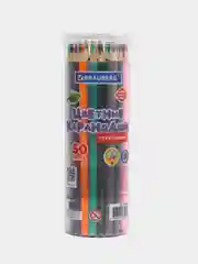 Карандаши цветные мягкие художественные для рисования Brauberg Premium 50 цветов, 181935