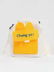 Желтый сумочка женская на завязках