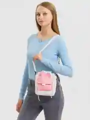 Конфетный сумочка женская на завязках