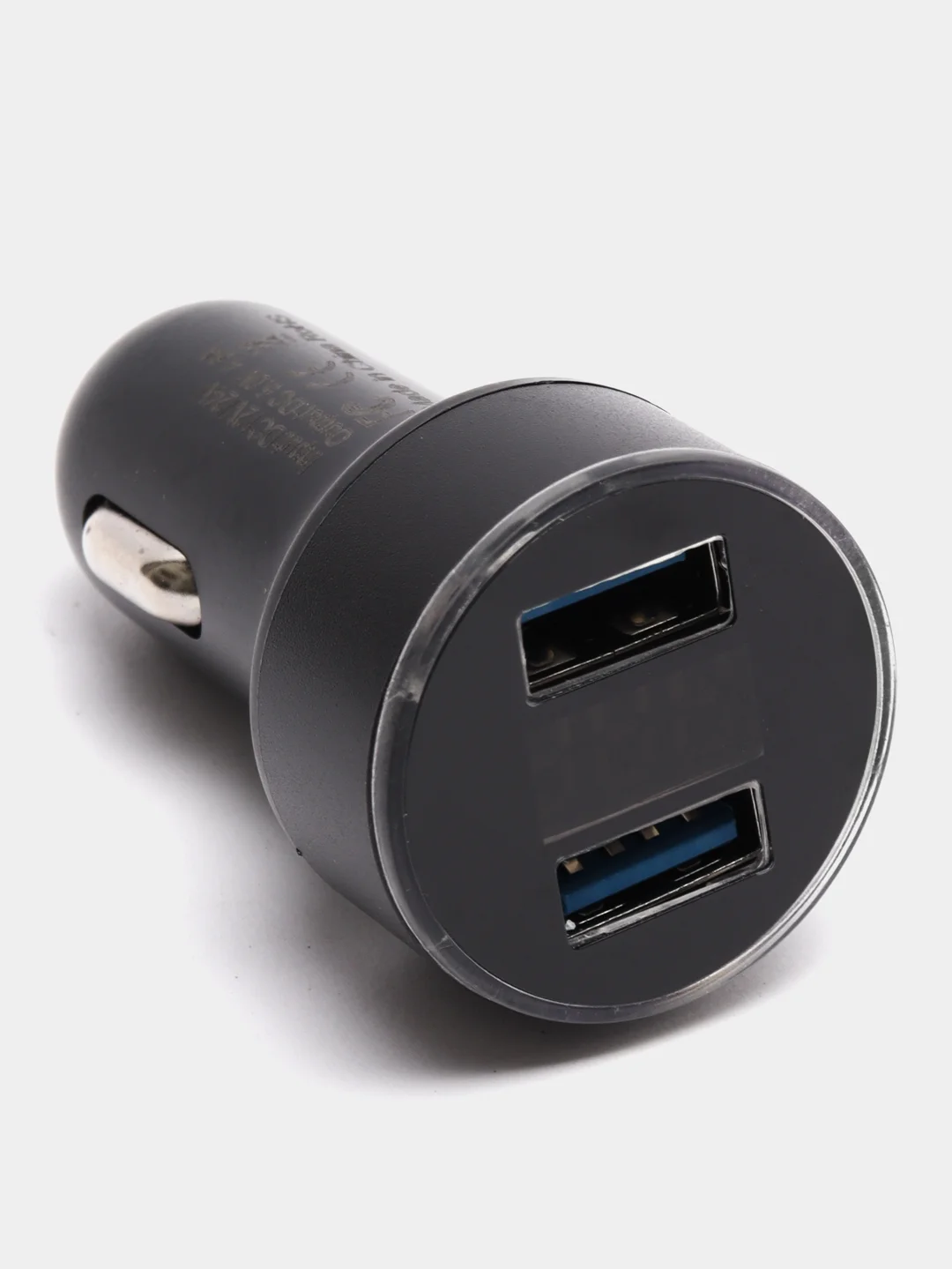 Черный автомобильное зарядное устройство, 2 USB, 3.1 А