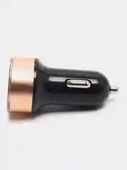 Золотой автомобильное зарядное устройство, 2 USB, 3.1 А