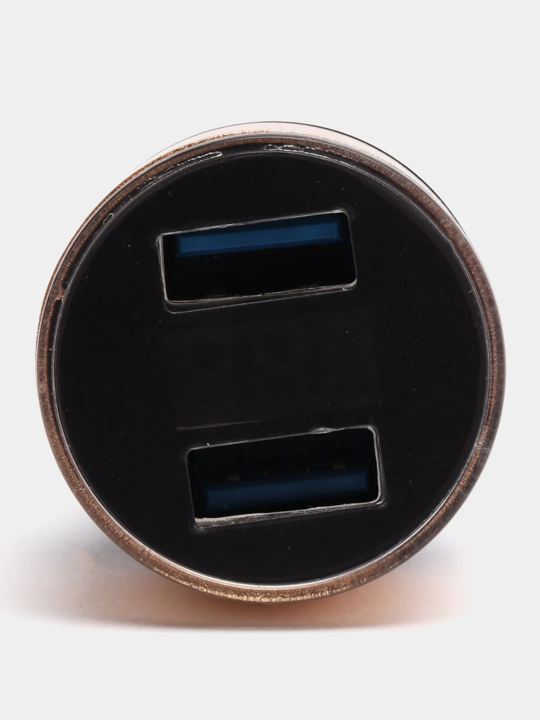 Золотой автомобильное зарядное устройство, 2 USB, 3.1 А