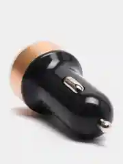 Золотой автомобильное зарядное устройство, 2 USB, 3.1 А