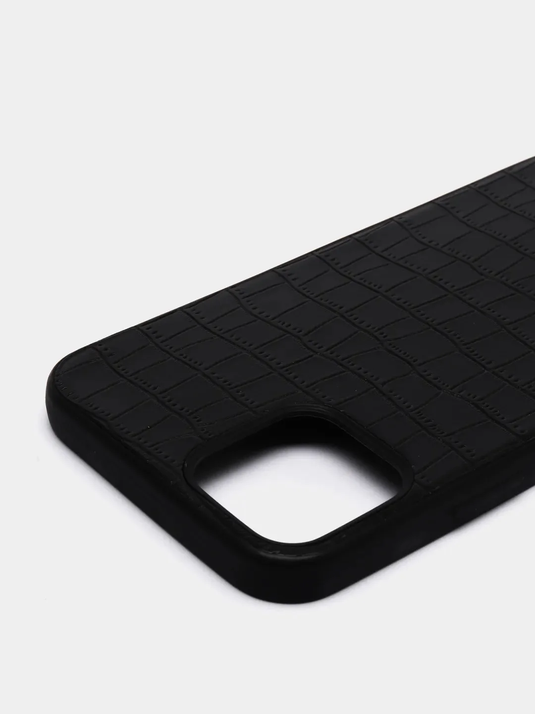 Тёмно-серый чехол из эко кожи для iPhone 11 Pro Max, 6, 6s, 7+, 8+, XR