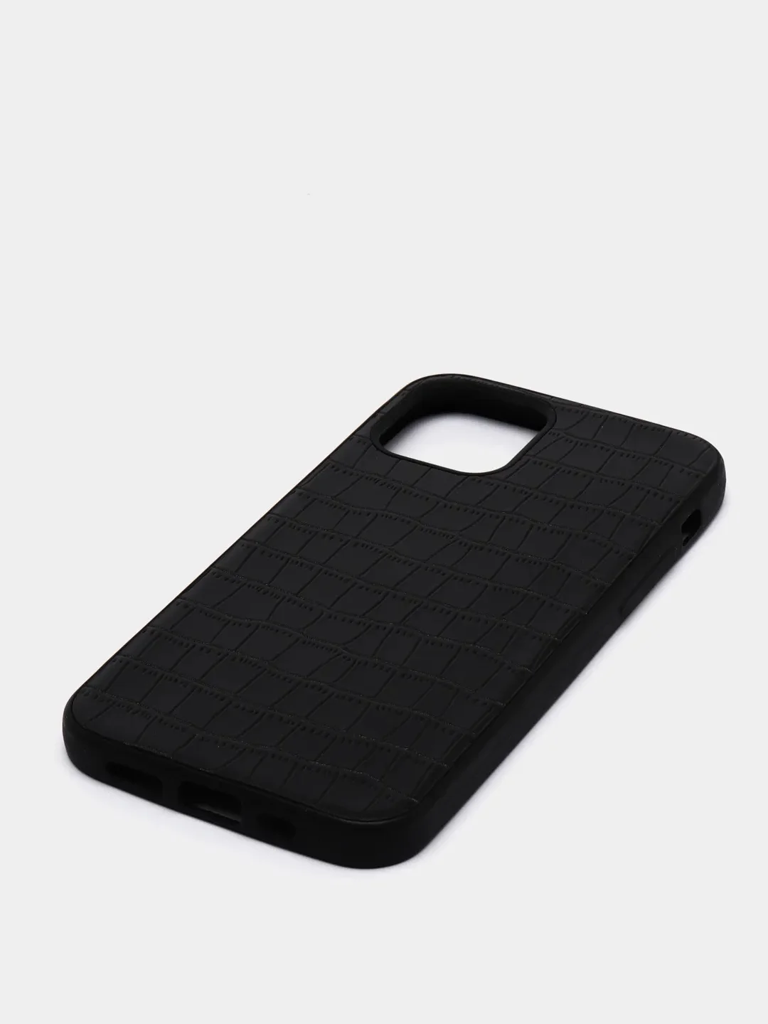 Тёмно-серый чехол из эко кожи для iPhone 11 Pro Max, 6, 6s, 7+, 8+, XR