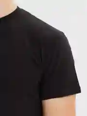 Черный футболка мужская