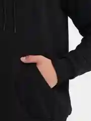 Черный толстовка с капюшоном, унисекс