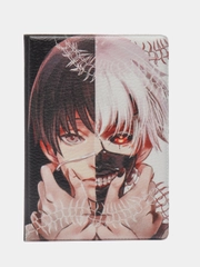 Обложка чехол на паспорт Токийский Гуль, Tokyo Ghoul