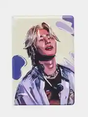Обложка чехол на паспорт Ян Чон Ин Стрэй Кидс (I.N, Stray Kids Yang Jeong In)
