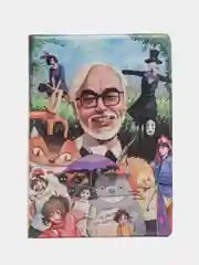 Обложка чехол на паспорт Хаяо Миядзаки (Hayao Miyazaki)